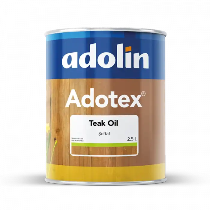 Adolin Adotex Teak Oil (TİK YAĞI) 0,75 Litre 6457 Şeffaf