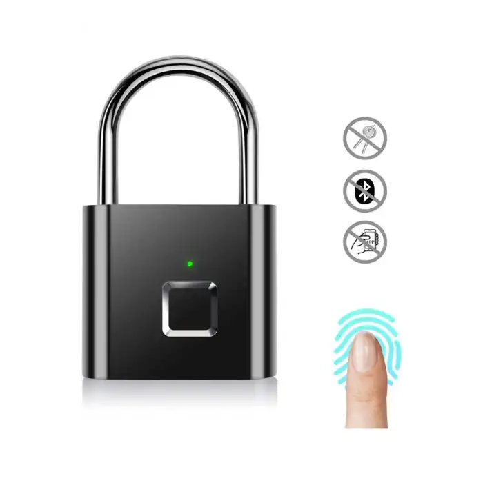 AICase Asma kilit, parmak izi asma kilit, anahtarsız asma kilit, bagaj kilidi
