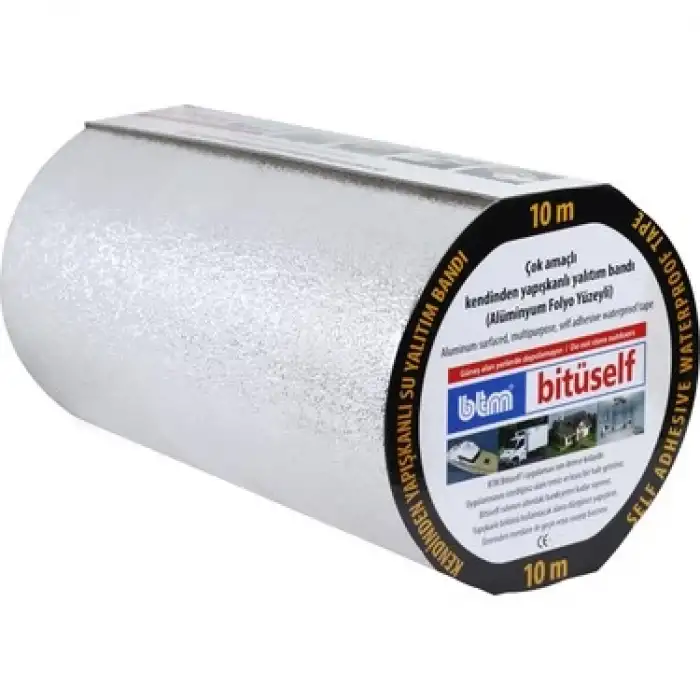 Bitüself Çok Amaçlı Kendinden Yapışkanlı Yalıtım Bandı 10cmx10m