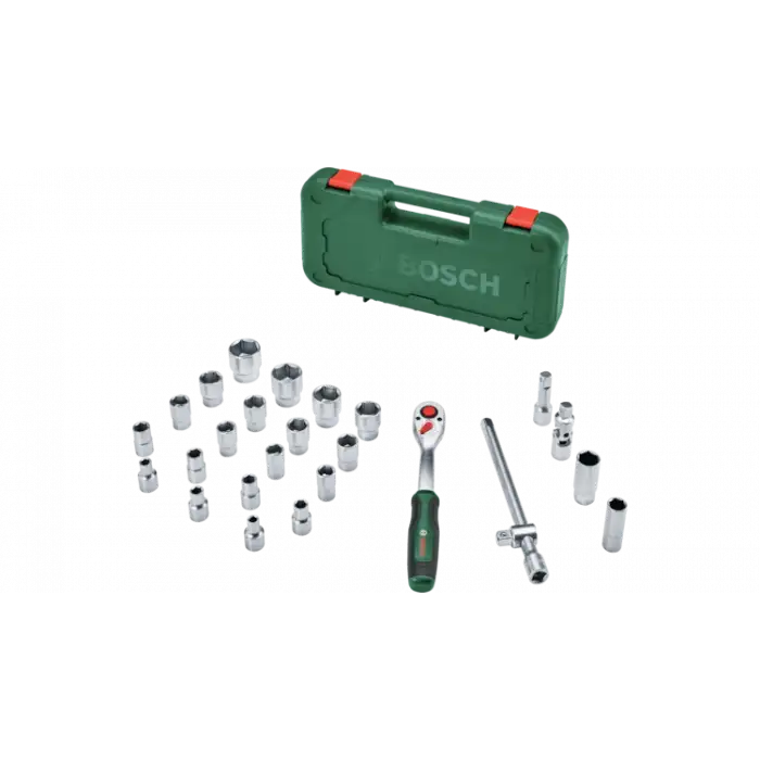 Bosch 1/2 Cırcırlı Somun Sıkma Seti 25 Parça-1600A02Z9F