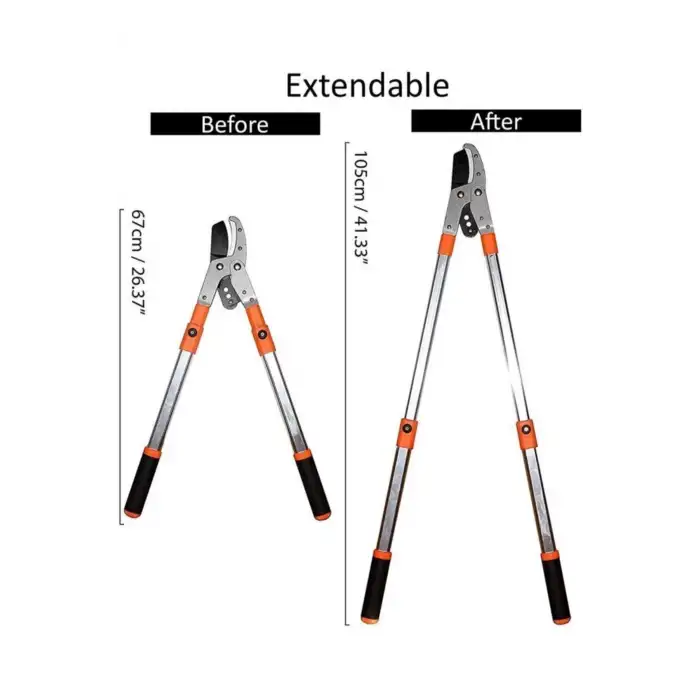 Cmc 5012 Uzatmalı Kollu Çit Ağaç Dal Budama Bahçe Makası