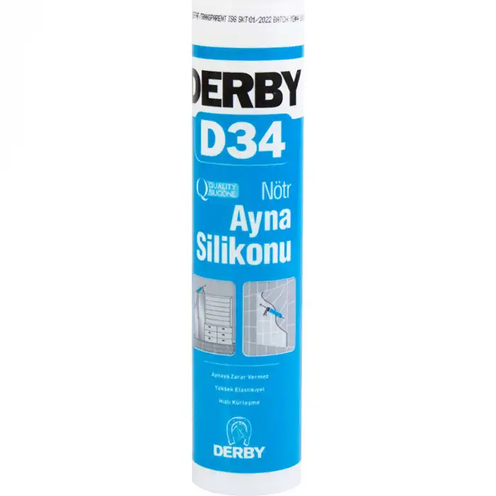 Derby Ayna Silikon Yapıştırıcı Şeffaf D34 320GR