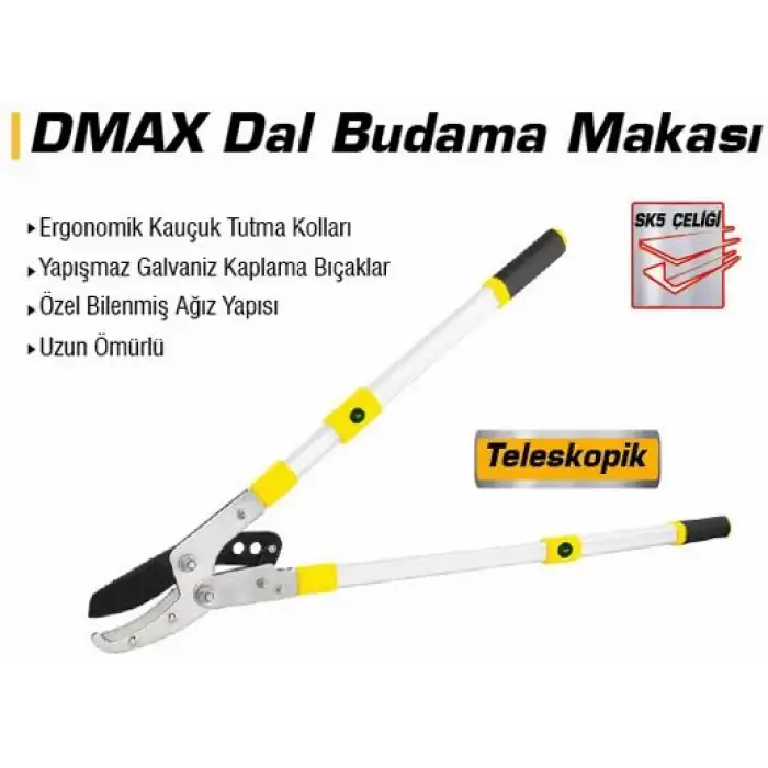 Dmax Dal Budama Makası Teleskopik