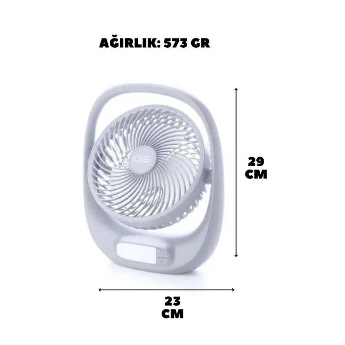 Cvs DN 91026 Portatif Masa Üstü Vantilatör
