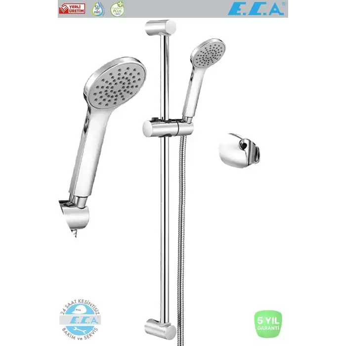 E.c.a Spylos Banyo Duş Başlık Seti Hareketli Banyo Üst Takım 102146071