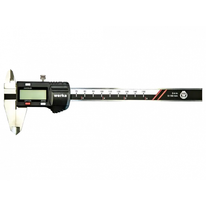 Werka EKONOMİK 3 TUŞLU DİJİTAL KUMPAS 150mm/6