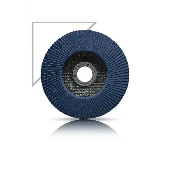 Karbosan Flap Disk Çelik ve İnox Zımpara ZR 115x22.23/80 Kum SD-Konik 983465 (10Adet)
