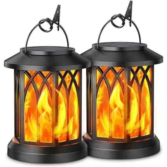 GEARLITE Dış Mekan Solar Aydınlatma Alev Efektli Led 2 ADET