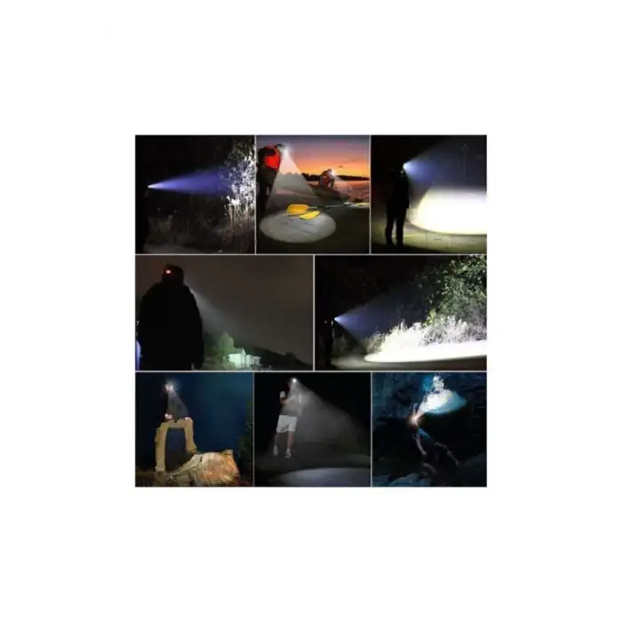 Gold Orion Or-117 T6 Cree Led 1200 Lümen Profesyonel Şarjlı Kafa Feneri