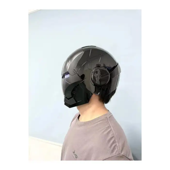 İron Man Maskesi Demir Adam Kask Oyuncak Çocuk Marvel Transformers Harry Potter Avengers Işıklı