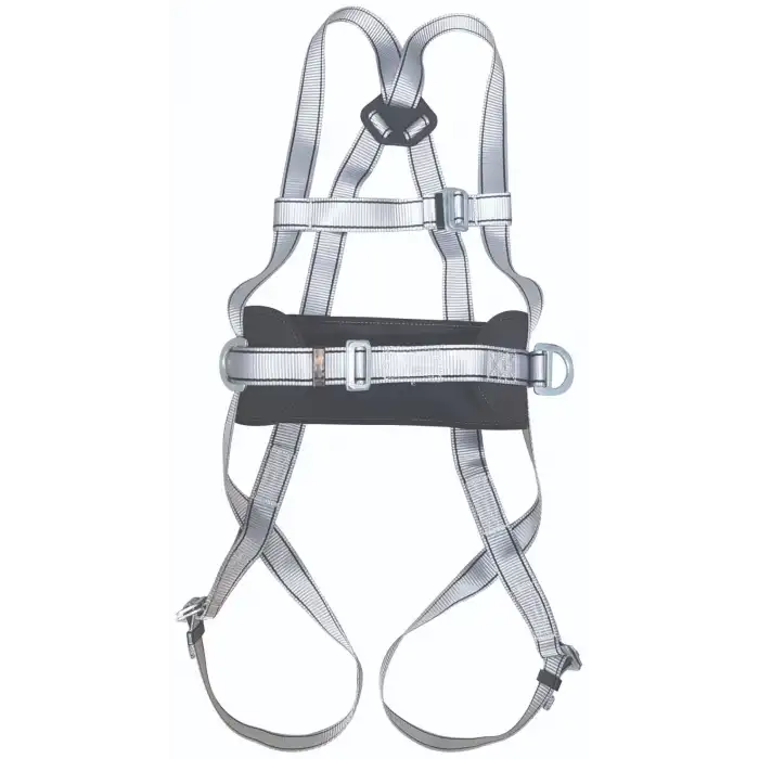 Karam Paraşüt Tipi Emniyet Kemeri Karfit Göğüs Metal Tokalı Statik Halatlı EN 361-358