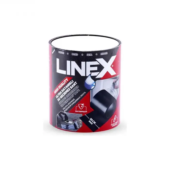 Lınex Ultra Dayanıklı Su Geçirmez Bant Siyah