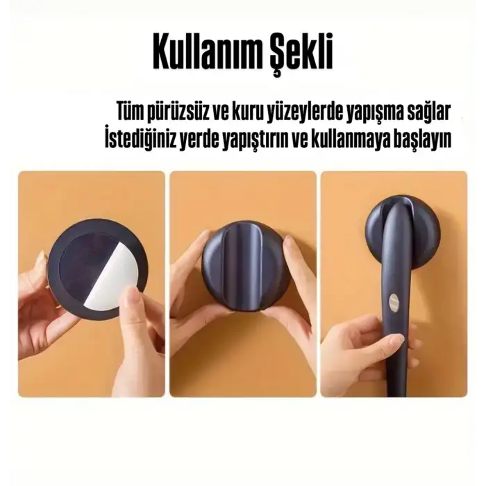 Manyetik Mıknatıslı Uzun Ayakkabı Çekeceği 73 cm 3M Yapışkanlı Premium Quality Mavi