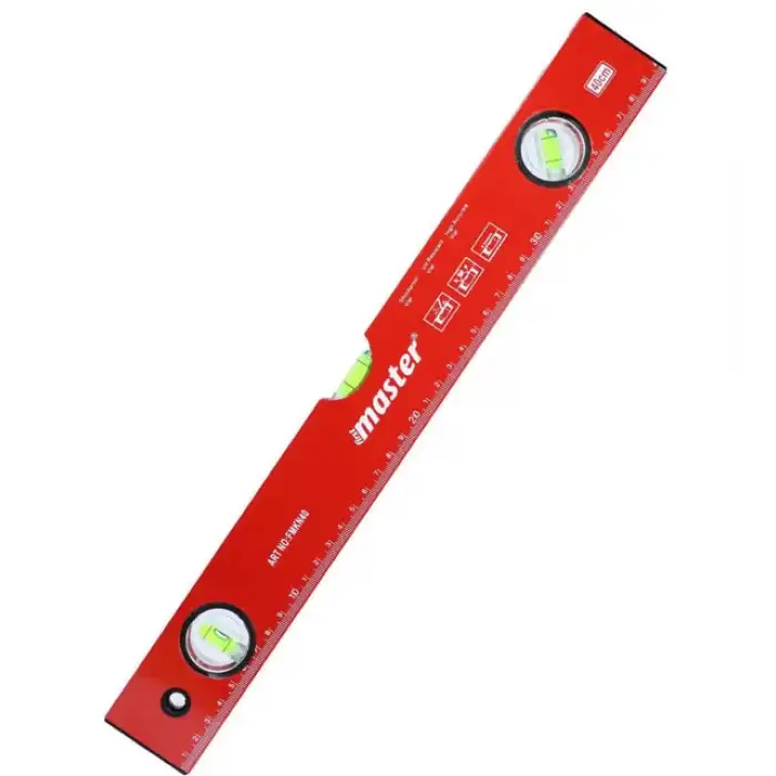 Master Alüminyum Kırmızı Su Terazisi 80 cm