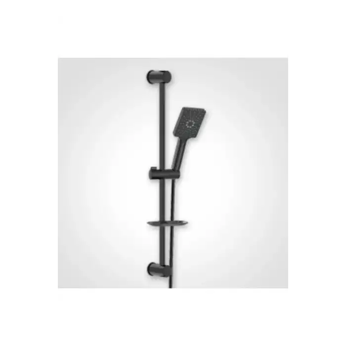 Valtemo Maxıma Jet Black Slıdıng Duş Seti Vs-6740