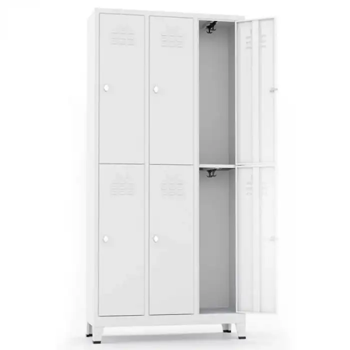 Metal Soyunma Dolabı 6 kapılı 97 x 37 x 198h