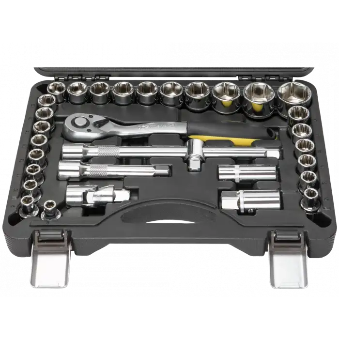 NT Tools NCSET32  32 PARÇA 1/2 ALTI VE 12 KÖŞE CR-V LOKMA SETİ