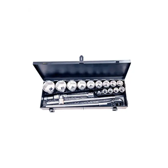 NT Tools NCSET34 19 Parça 3/4 Altı Köşe CR-V Lokma Seti