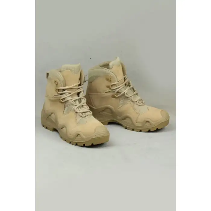 Pars 102 Power Mid Hakiki Nubuk Deri Su Itici Özellikli Askeri& Polis Outdoor Tactical Kısa Bot