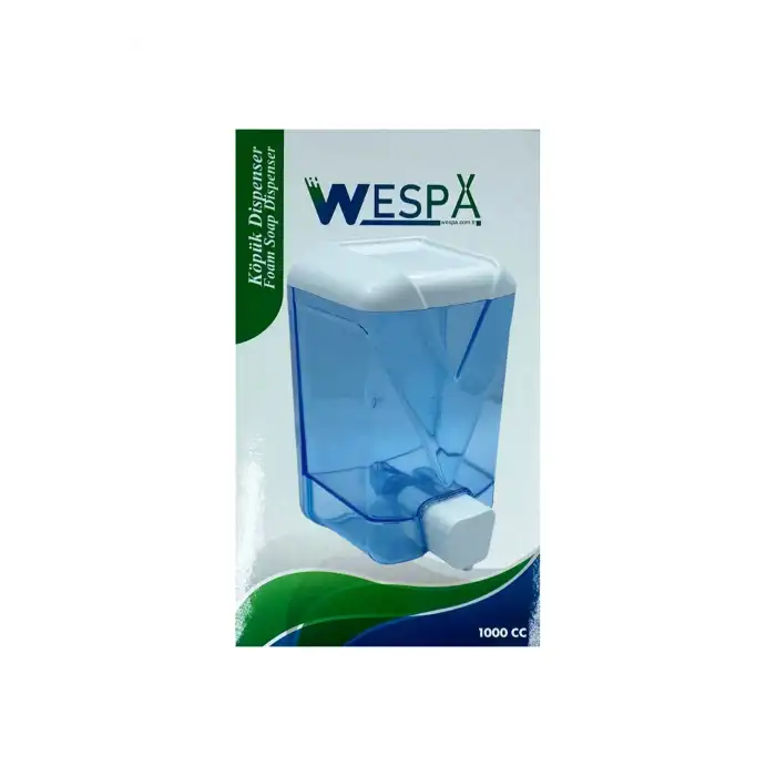 Wespa Plastik Şeffaf Köpük Sabun Dispenseri 1000 Ml.