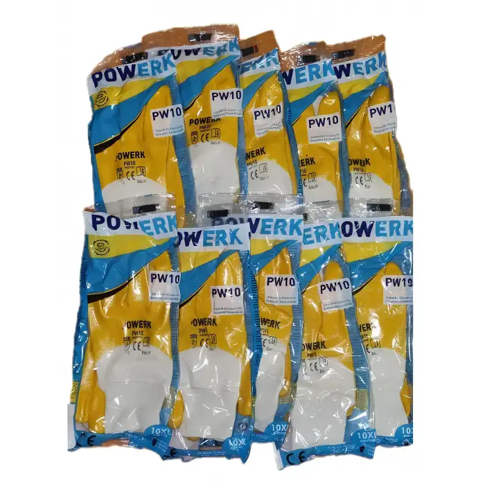 Powerk IIG PW10 Eldiven Penye Nanotech Pamuk Is 10 lu Paket