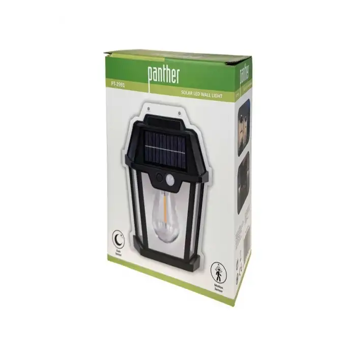 Panther PT-2991 Solar Led Duvar Lambası
