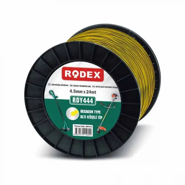 Rodex Tırpan Misinası Sarı Altıgen 3.0MMX1080M BOBİN