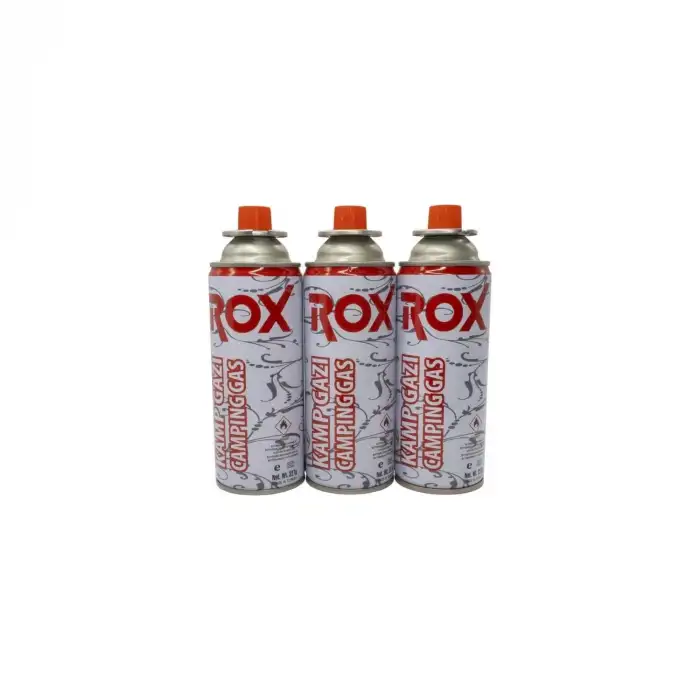 Rox Kamp Ocak Gazı Valfli Kartuş 227GR - 3 Adet