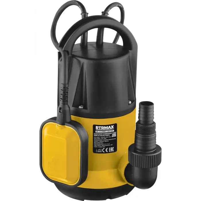 Rtrmax Rtm814 Temiz Su Dalgıç Pompası 400watt 8metre /profosyonel Kullanım