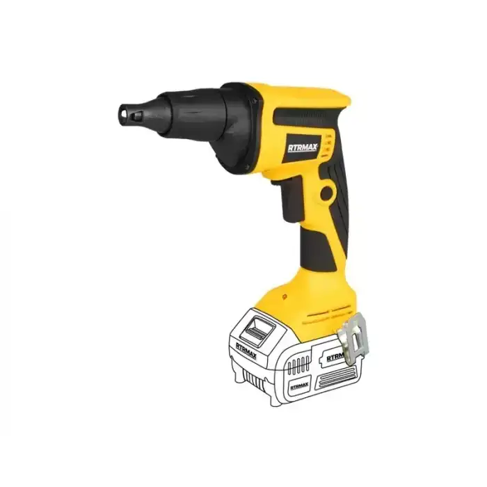 Rtrmax AKÜLÜ ALÇIPAN VİDALAMA 18V 6MM (KÖMÜRSÜZ) *AKÜSÜZ* RTRMAX X-LION
