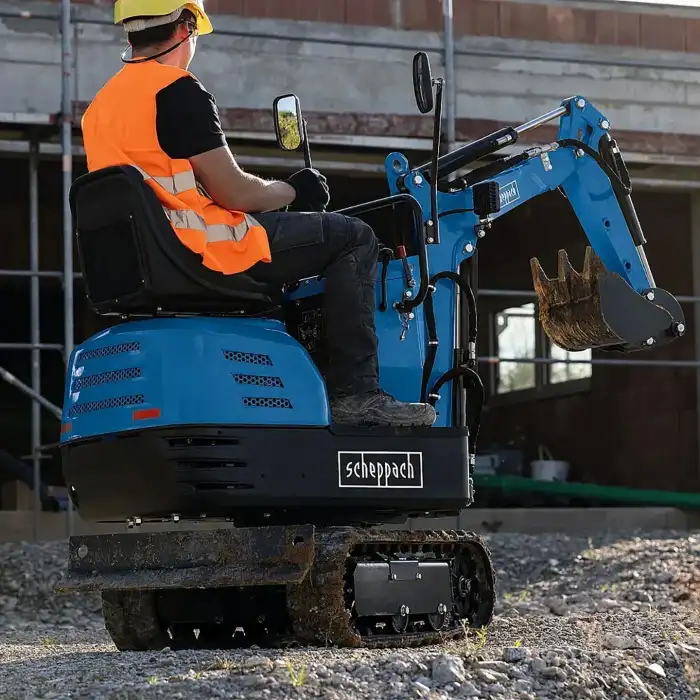 Scheppach EXC815 Mini Ekskavatör (İstanbul İçi Teslimat)