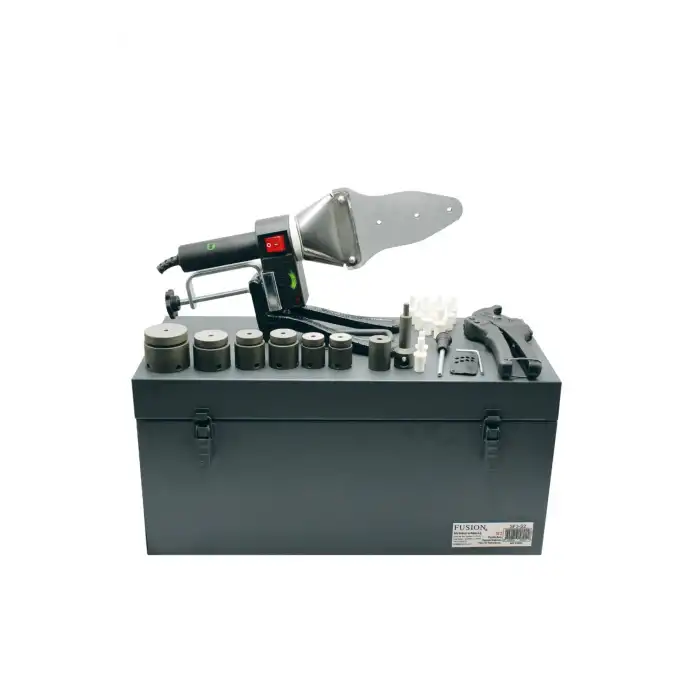 Fusion Sf3-S2 12 Parça 700w Pprc Plastik Boru Kaynak Makinesi Set BÜYÜK ÇANTALI