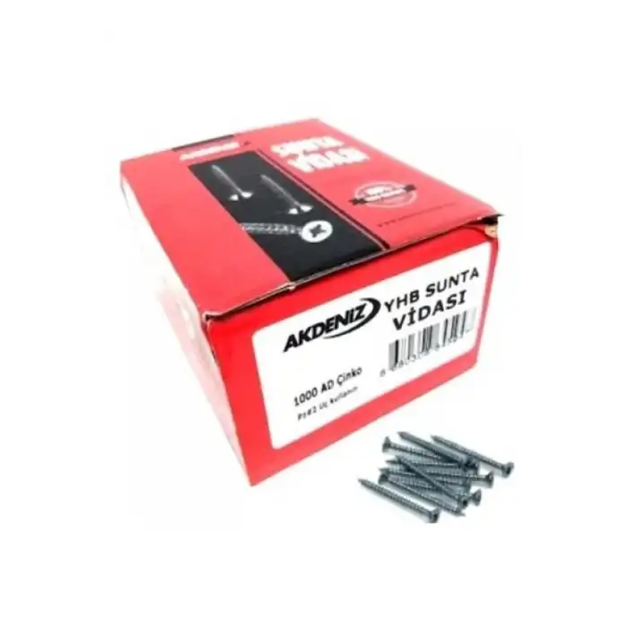 Akdeniz Sunta Vidası (PAKET) 4x50mm - 500lü