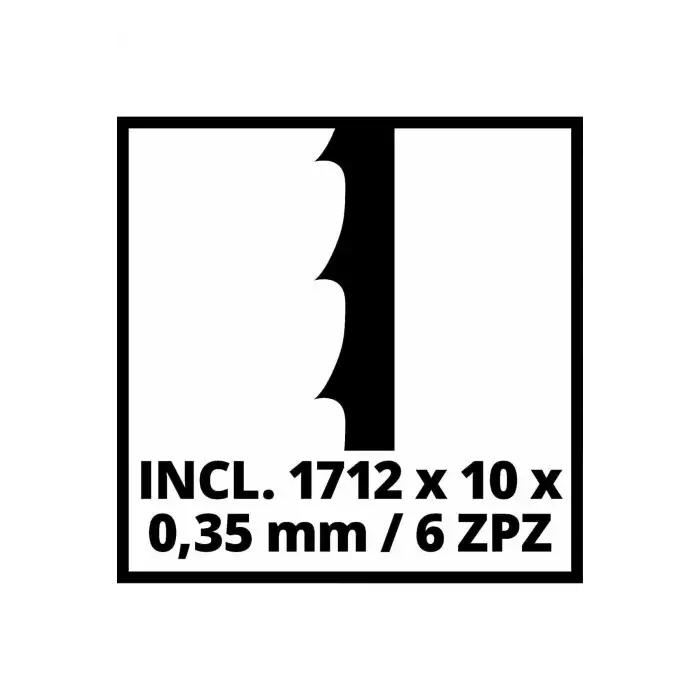 Einhell TC-SB 245 L, Şerit Testere