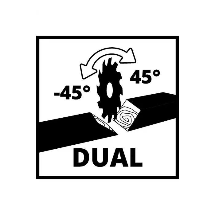 Einhell TC-SM 2534/1 Dual, Pistonlu Yatarlı Gönye Testere (Sağ-Sol)