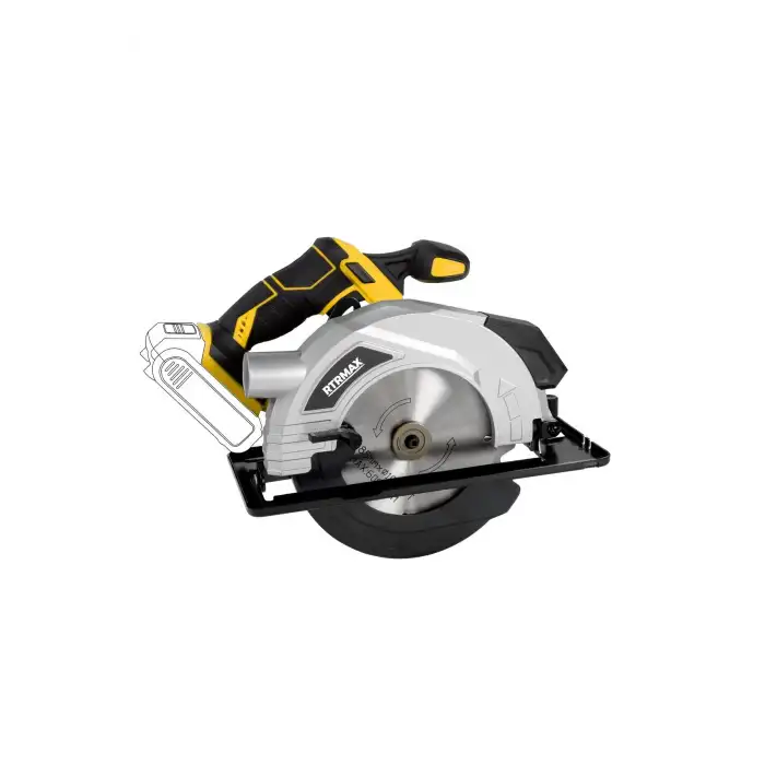 Rtrmax X-LION RTX3080B Akülü Daire Testere Kömürsüz 185MM Akü ve Şarj Hariç