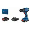 BOSCH GSB 185-LI Akülü Darbeli Vidalama Çift Akülü 18V 2 Ah