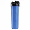 20 inç Big Blue Housing Filtre Kabı ile Yüksek Kapasiteli Filtrasyon 3/4″ Bağlantı