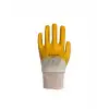 Actıvehand %100 Pamuk Astarlı Nitril Kaplama Eldiven 12Li Paket