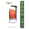 Bylıon Makaralı Uzatma Kablosu 3*1.5mm² 20 Mt. Turuncu Kablo - Işıklı