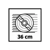 Einhell GE-CM 36/36 Li (2x4,0 Ah) Kit, Akülü Çim Biçme Makinesi