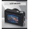 Mini Dijital Video Kamera 1080 P Video Kamera Dahili Flaş Fotoğraf Video Kaydı LCD Ekran
