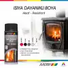 Motip Gümüş Gri 690° Derece Isıya Dayanıklı Yanmaz Sprey Boya 400 ML