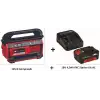 Einhell PRESSITO 18/25 Hybrid Akülü Hibrit Kompresör+18V 4,0Ah PXC Starter Kit A1