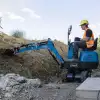 Scheppach EXC815 Mini Ekskavatör (İstanbul İçi Teslimat)