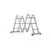 Saraylı Çok Amaçlı Fonksiyel Aluminyum Akrobat Merdiven 4x3 Basamaklı 350 Cm