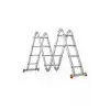 Saraylı Çok Amaçlı Fonksiyel Aluminyum Akrobat Merdiven 4x4 Basamaklı 450 Cm