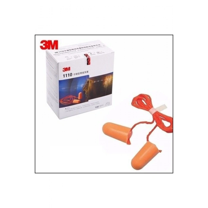 3M 1110 İpli Kulak Tıkacı100Lü paket