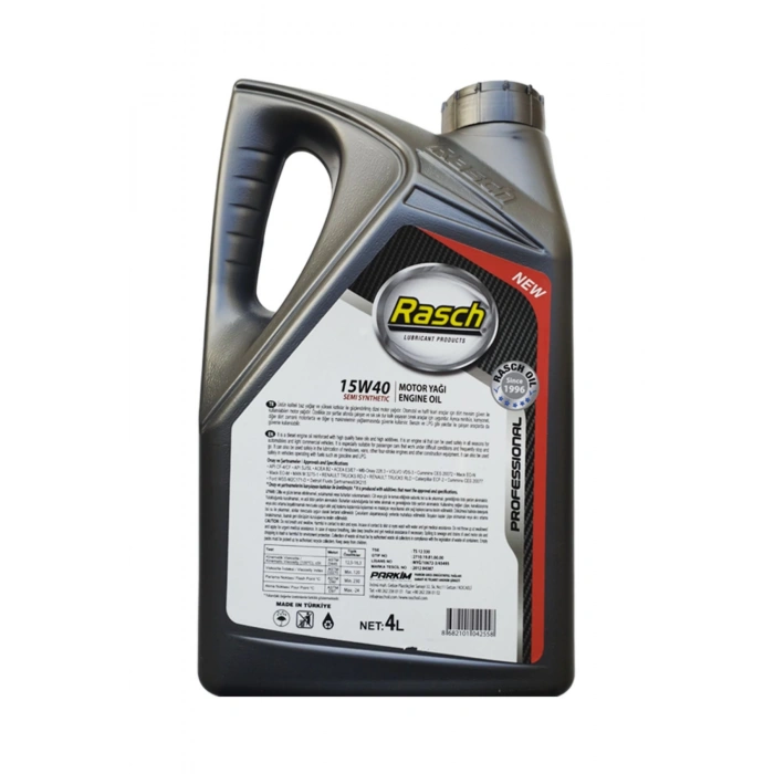 15w40 4Lt Semi Synthetic Motor Yağı Engine oil