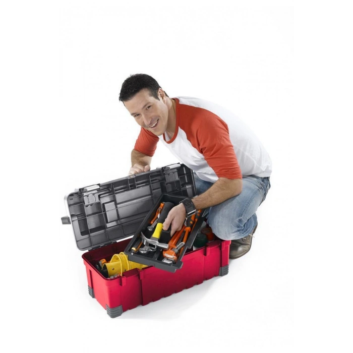 Keter 17185156 Master Pro Otomatik Kilitli Takım Çantası